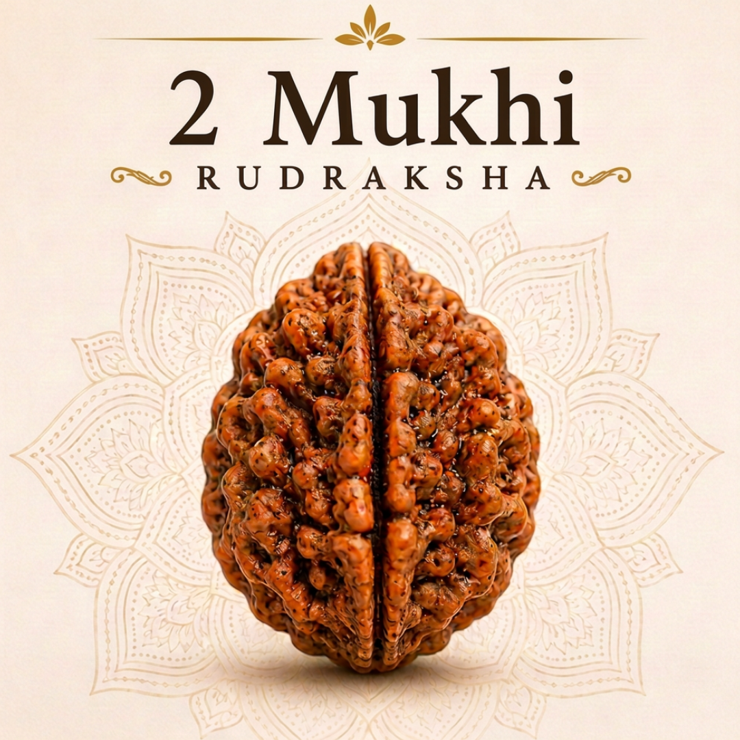2 Mukhi Rudraksha