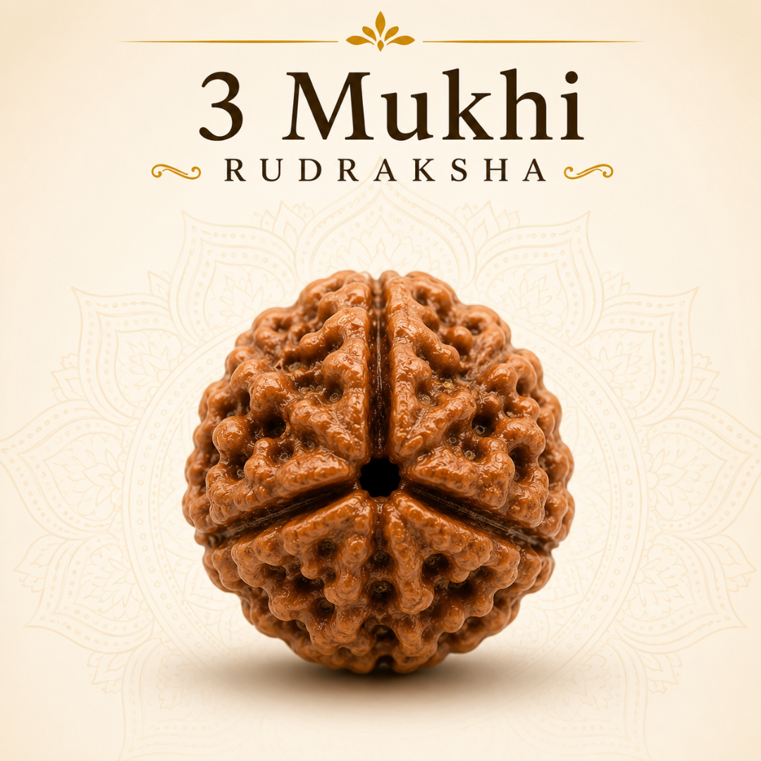 3 Mukhi Rudraksha