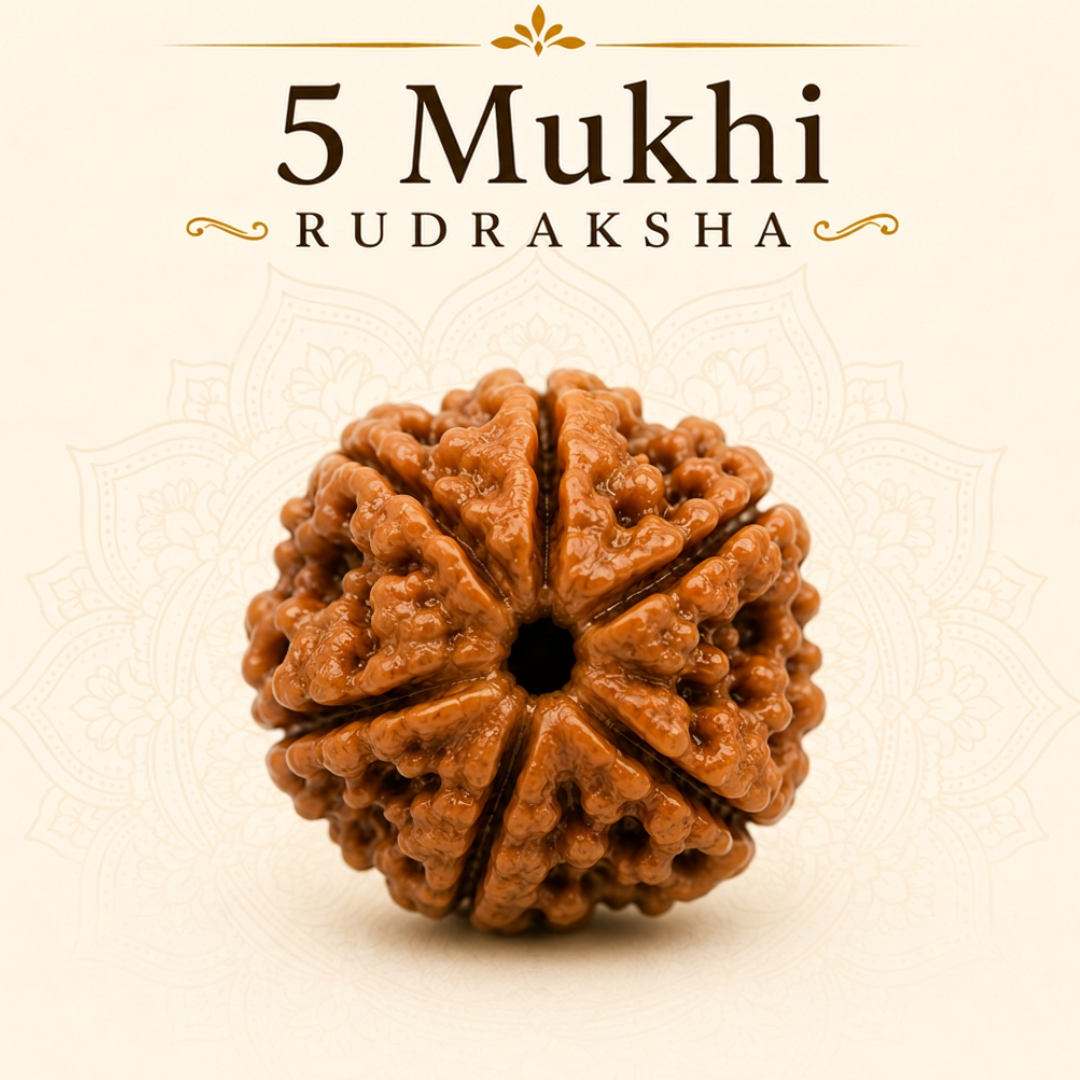 5 Mukhi Rudraksha