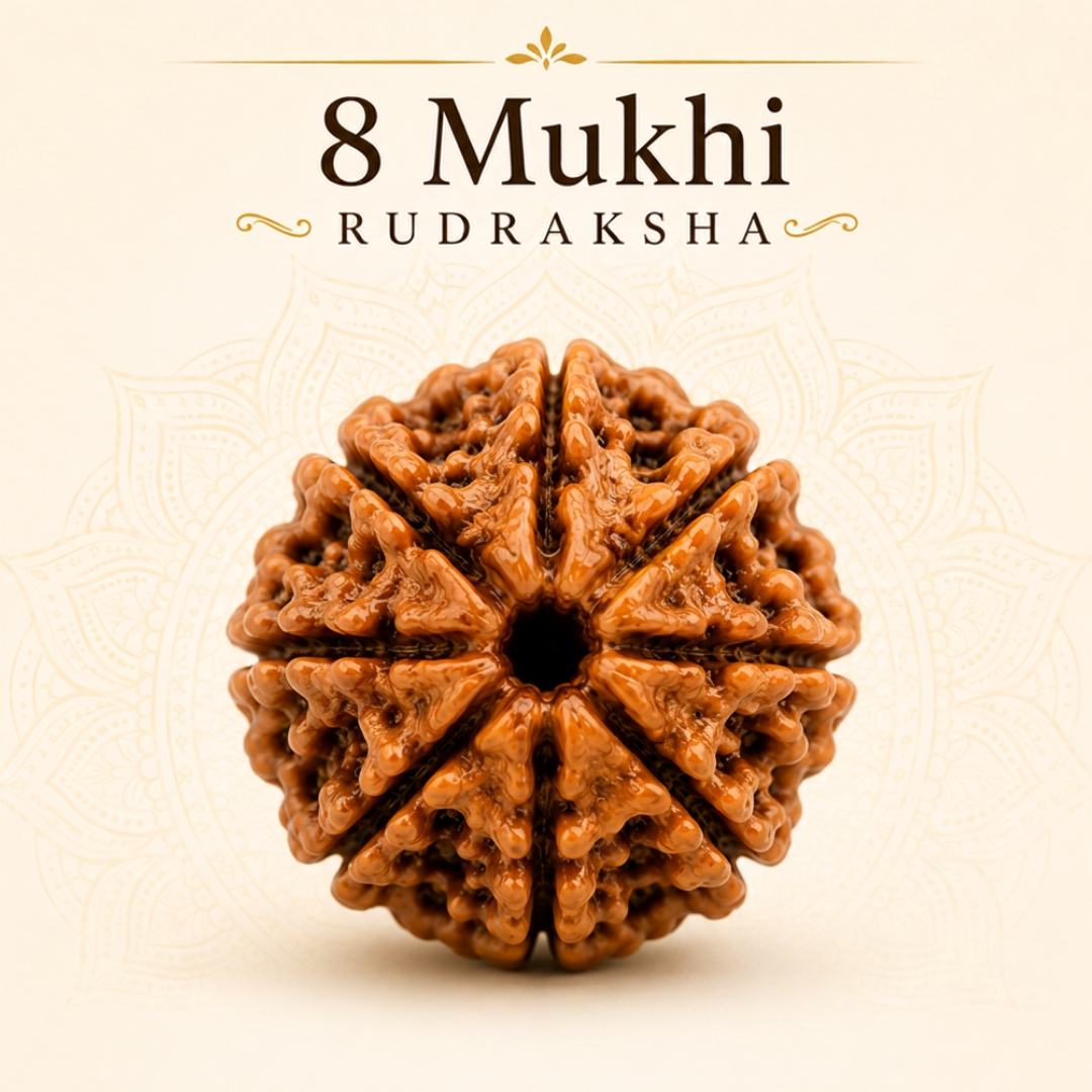 8 Mukhi Rudraksha